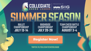 Collegiate Chess League 2024 Summer Season