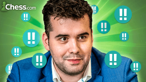 Genialne ruchy Iana Nepomniachtchiego na Chess.com