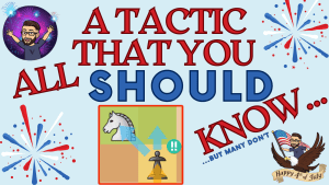 A Tactic That You All Should Know...But Many Don't