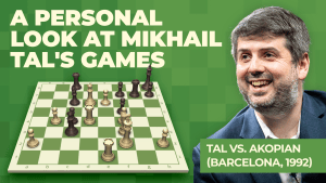 Tal vs. Akopian (Barcelona, 1992)